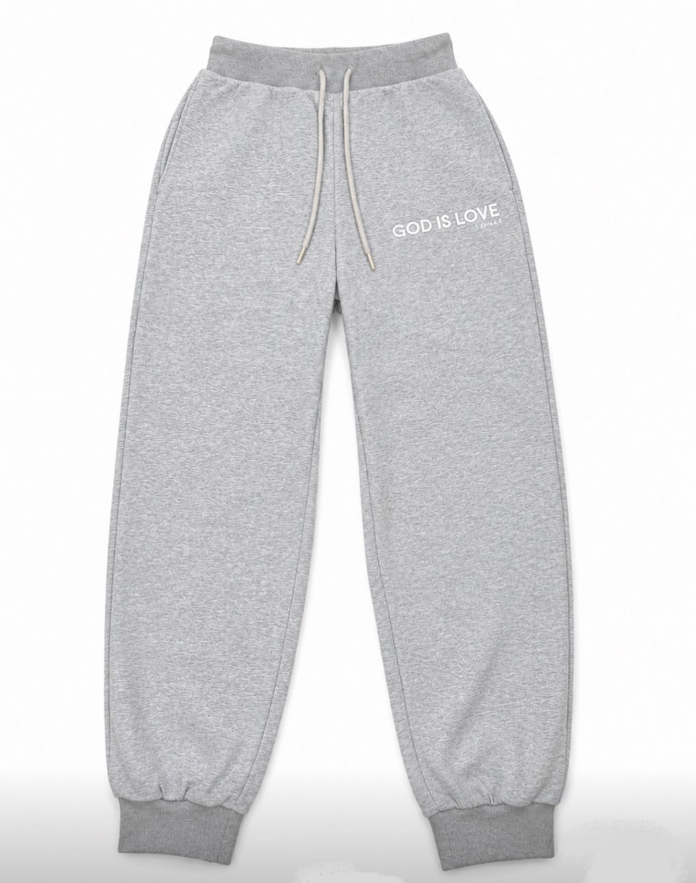God Is Love Sweatpants (Grey)